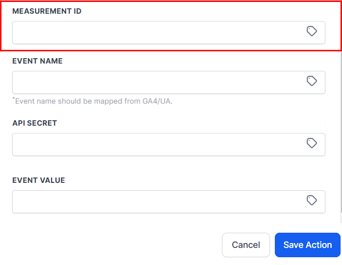 Add To Google Analytics Action – figure 4