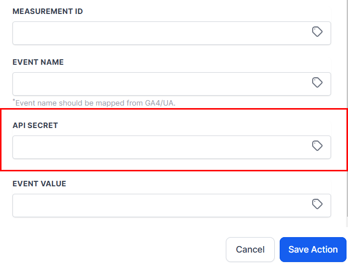Add To Google Analytics Action – figure 6