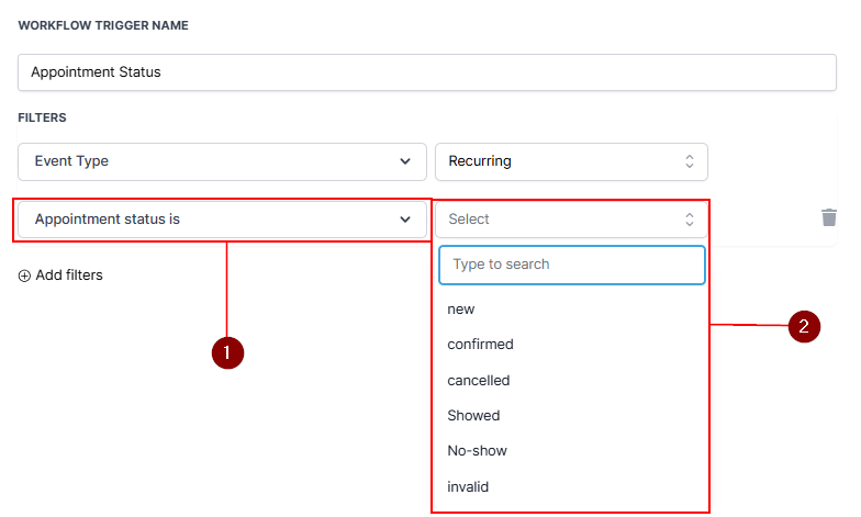Appointment Status Trigger – figure 3
