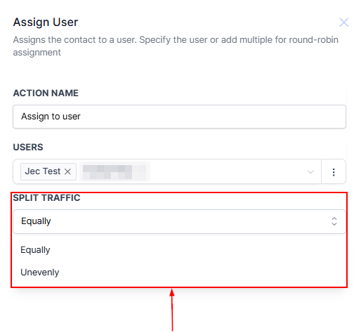 Assign To User Action – figure 3