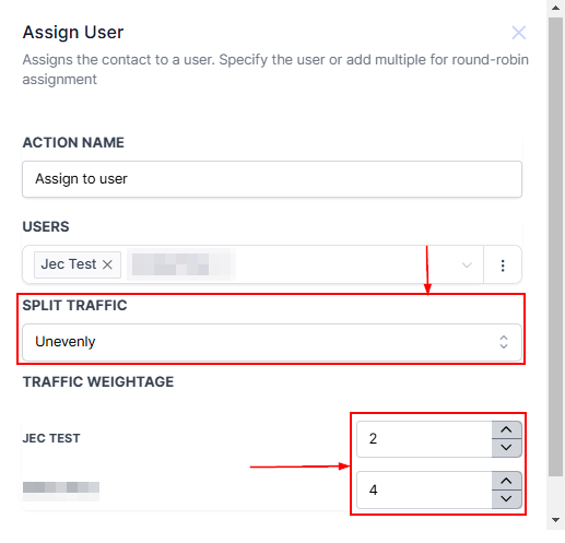 Assign To User Action – figure 5