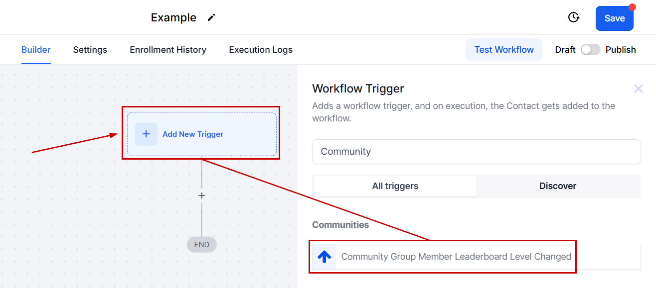 Community Group Member Leaderboard Level Changed Trigger – figure 2