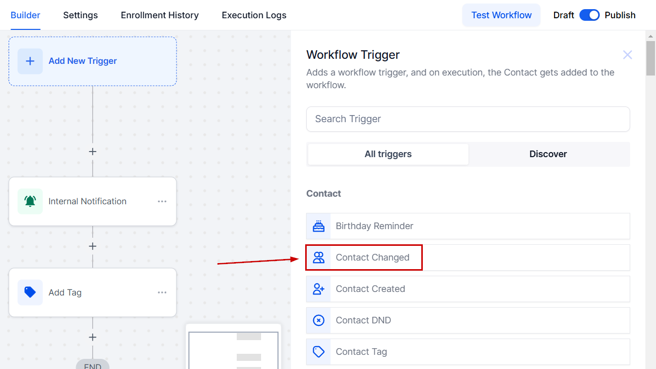 Contact Triggers Overview – figure 3