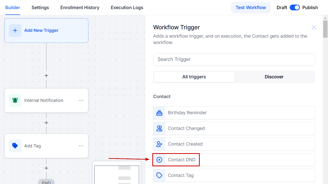 Contact Triggers Overview – figure 5