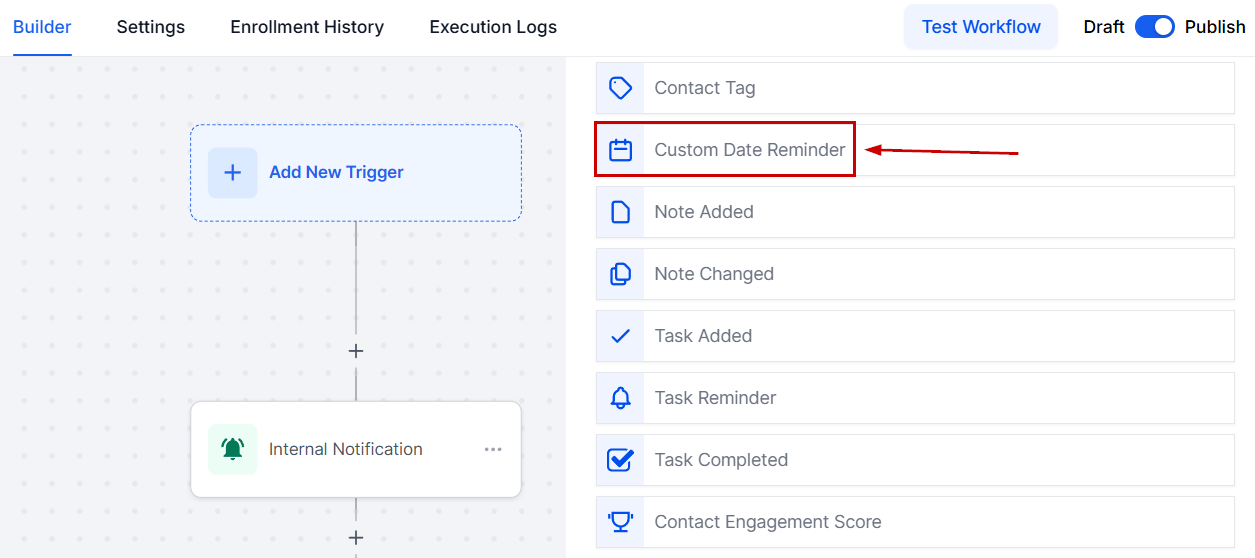 Contact Triggers Overview – figure 7