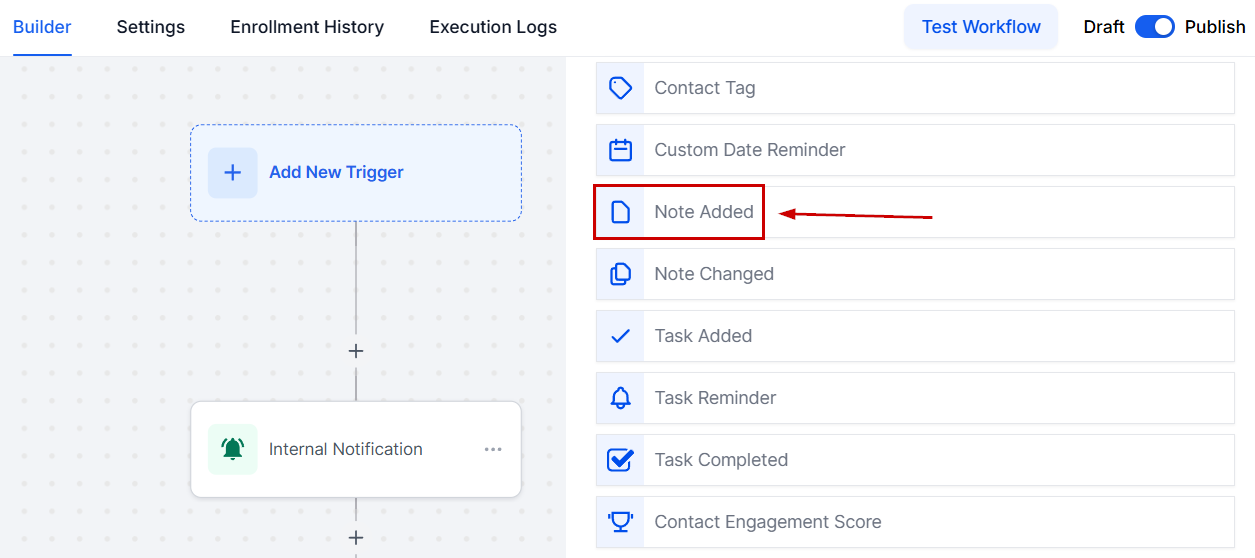 Contact Triggers Overview – figure 8