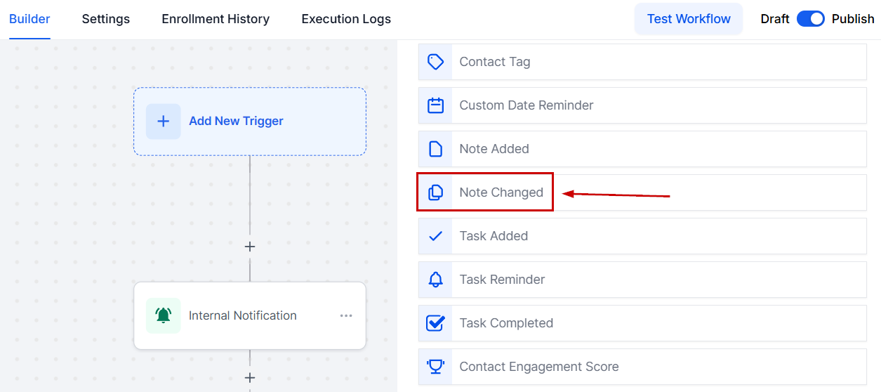 Contact Triggers Overview – figure 9