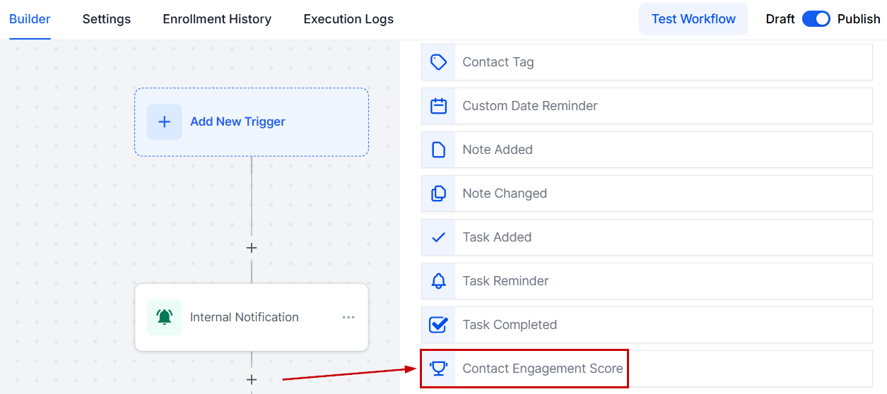 Contact Triggers Overview – figure 13