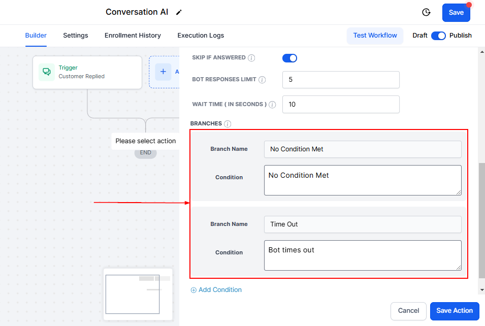 Conversation AI Action – figure 9