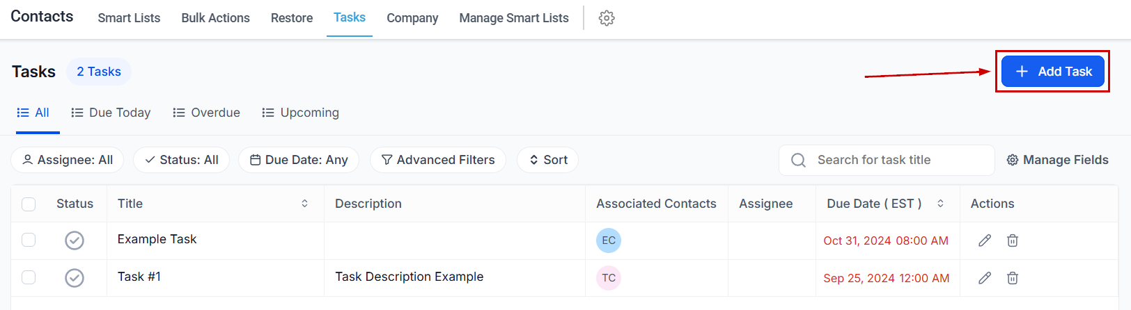 Create a Workflow with the Task Completed Trigger – figure 1