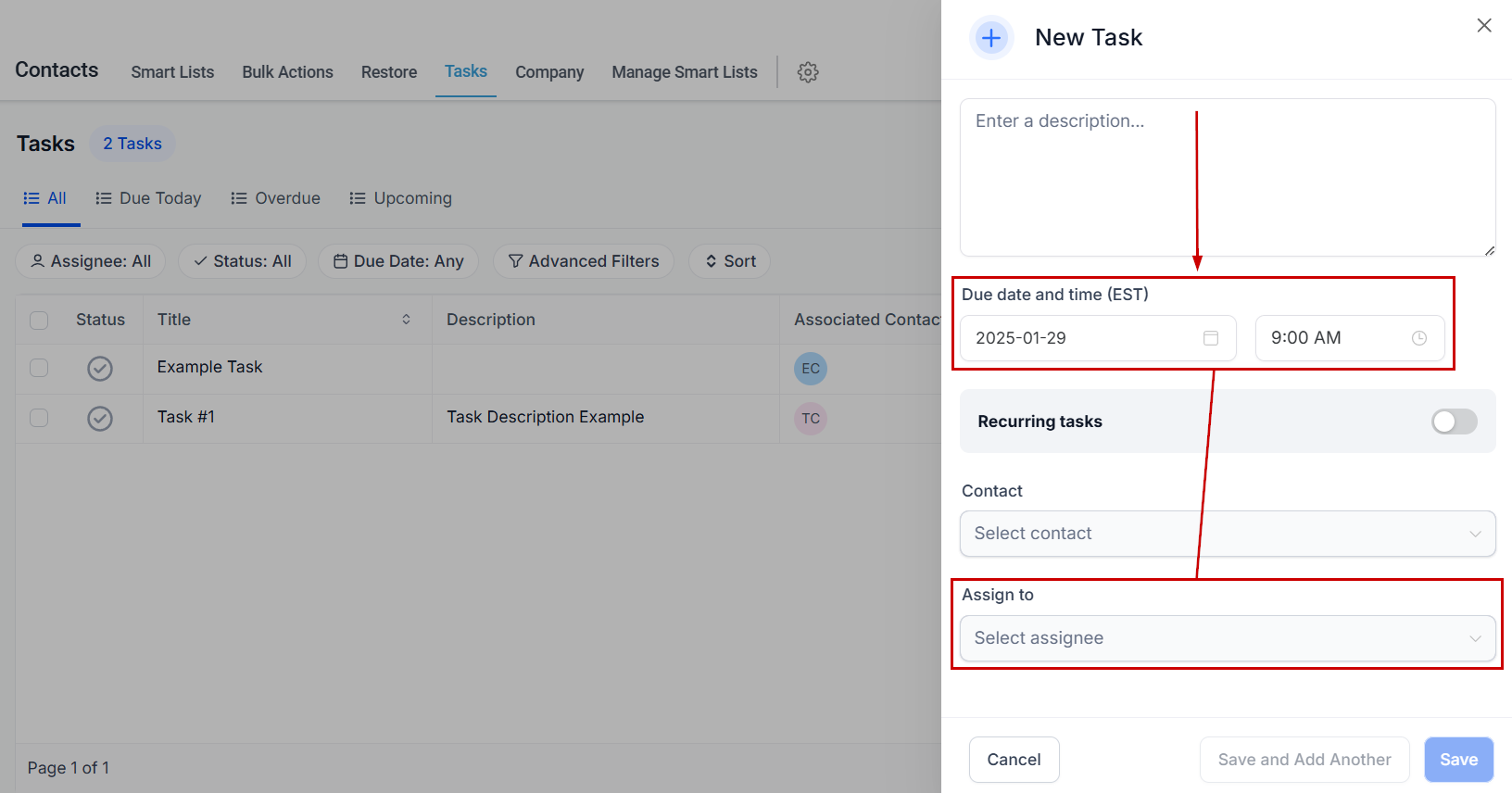 Create a Workflow with the Task Completed Trigger – figure 2