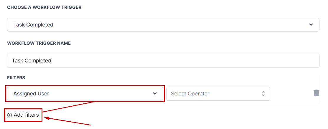 Create a Workflow with the Task Completed Trigger – figure 5