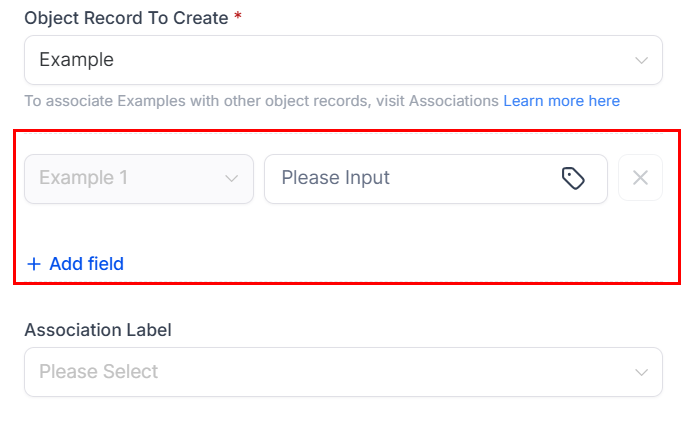 Create an Associated Record Action – figure 6