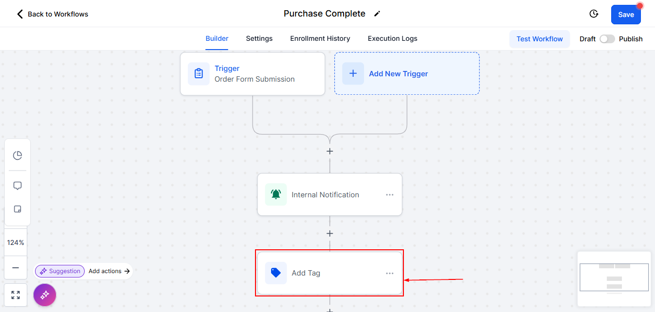 Create an Automation After A Purchase is Complete – figure 4