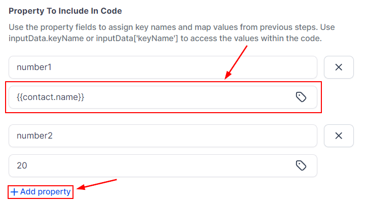 Custom Code Action – figure 3