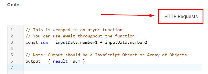 Custom Code Action – figure 5