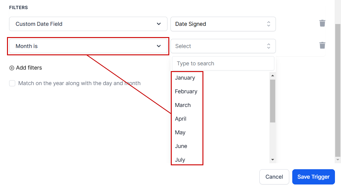 Custom Date Reminder Trigger – figure 6