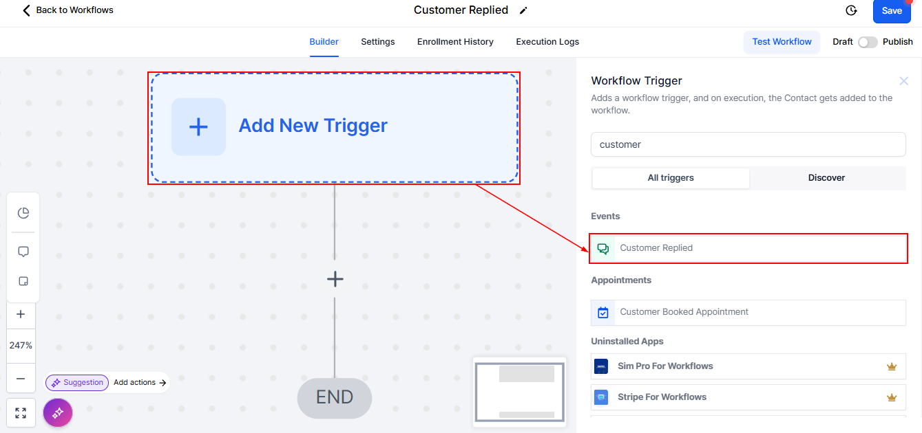 Customer Replied – figure 1