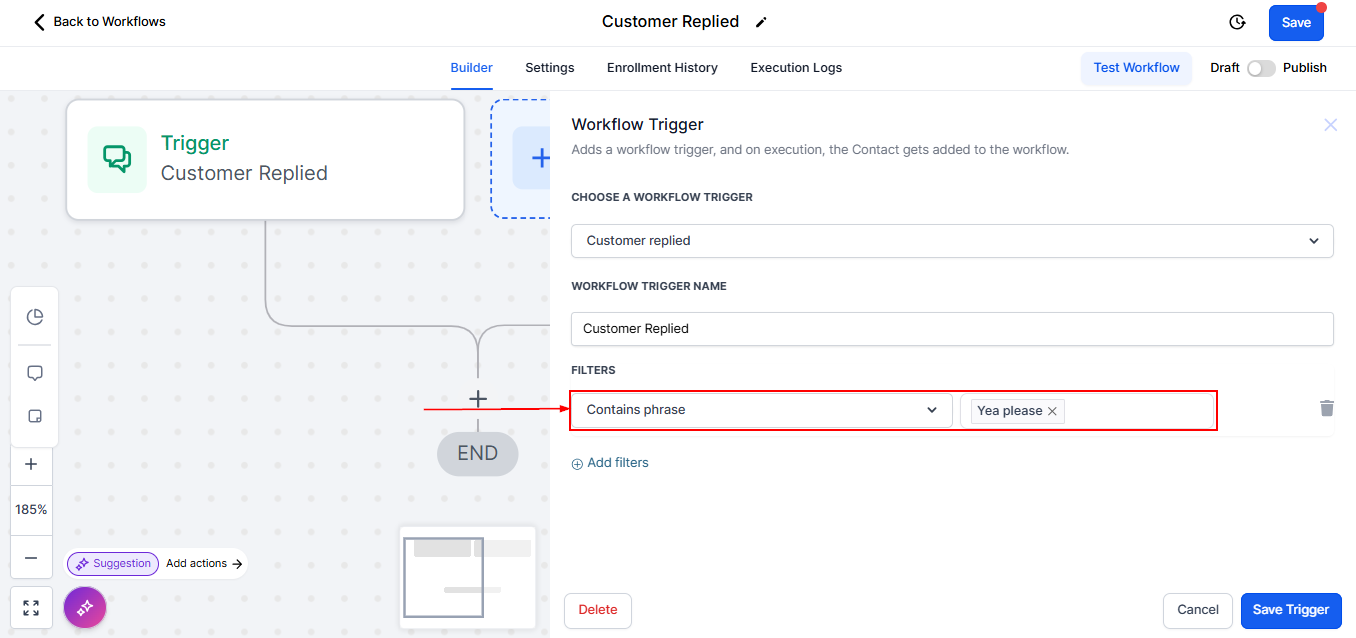 Customer Replied – figure 2