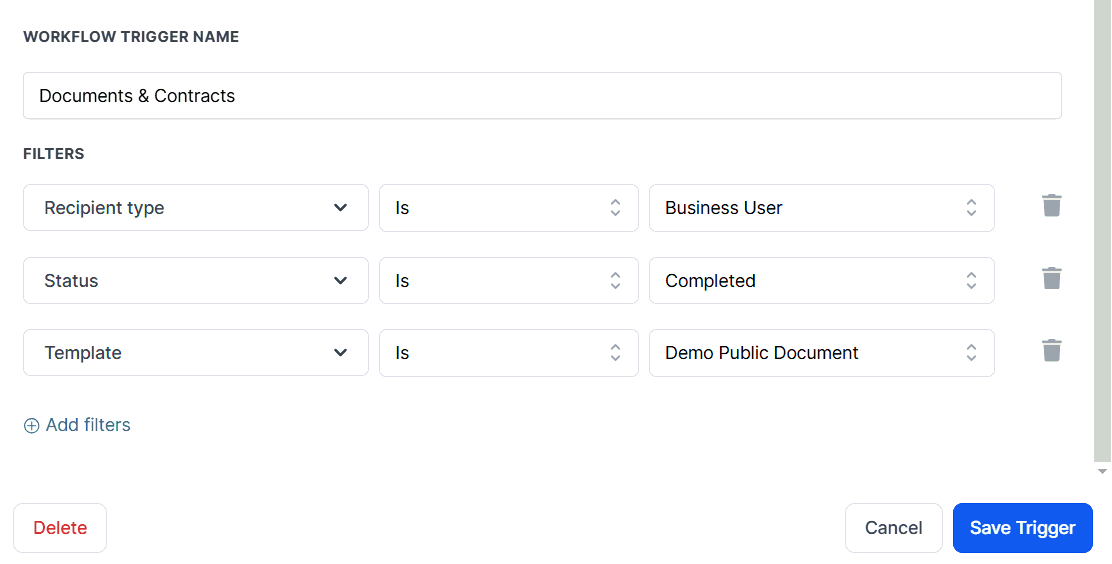 Documents and Contracts Trigger – figure 8