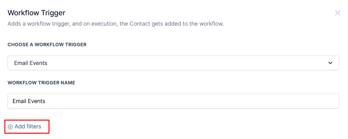 Email Events Trigger – figure 3