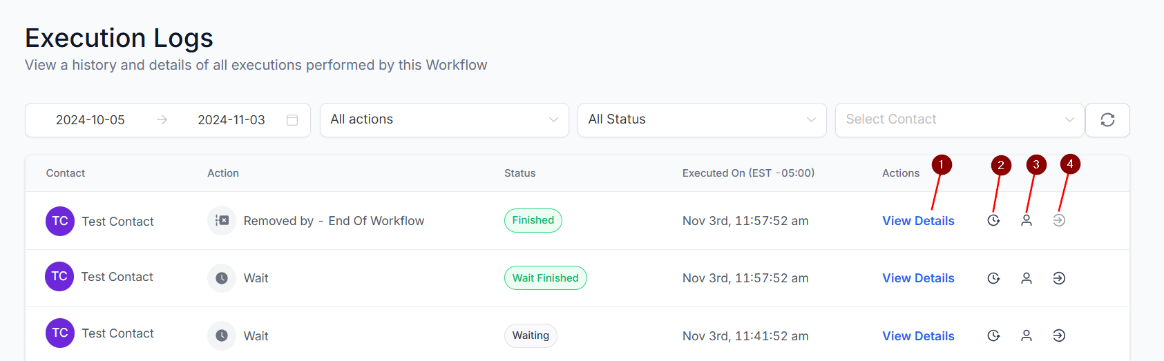 Execution Logs Tab – figure 9