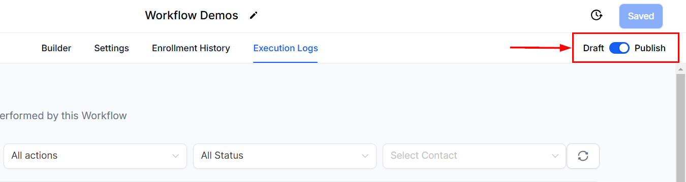 Execution Logs Tab – figure 13