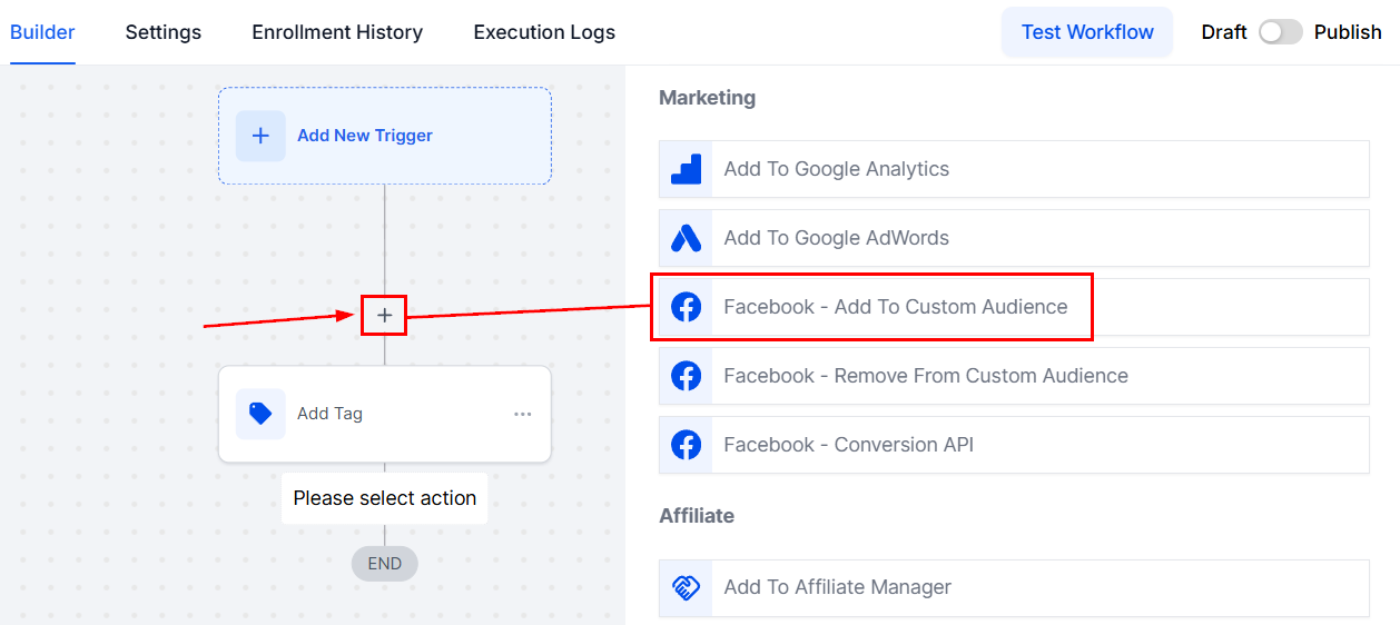 Facebook - Add To Custom Audience – figure 1
