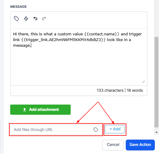 Facebook Interactive Messenger Action – figure 6