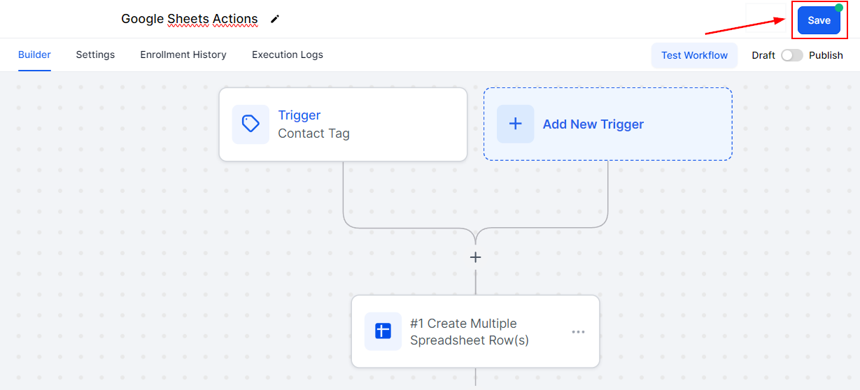 Google Sheets Action Create Multiple Rows – figure 7