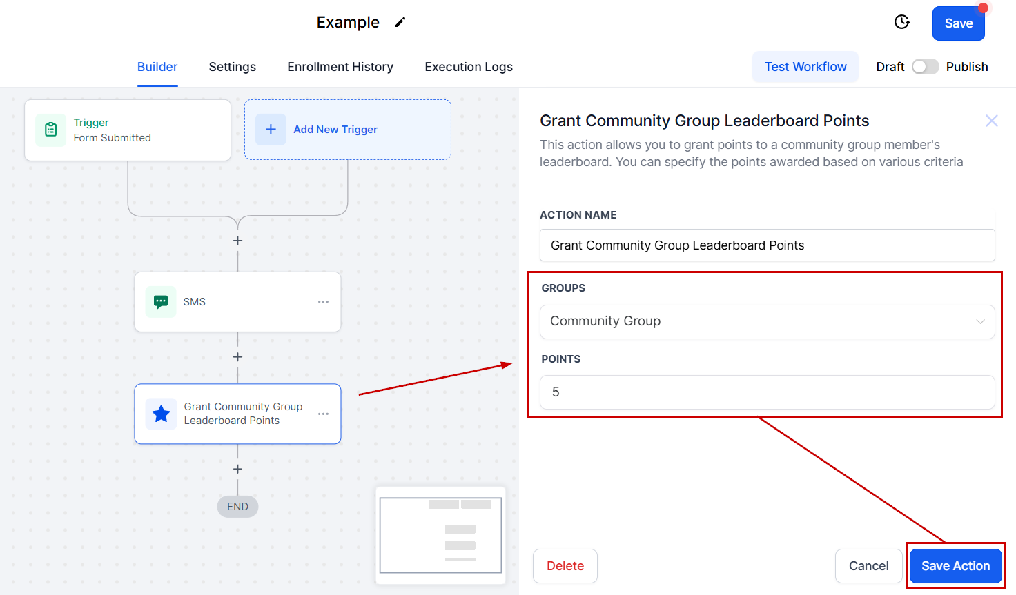 Grant Community Group Leaderboard Points Action – figure 4