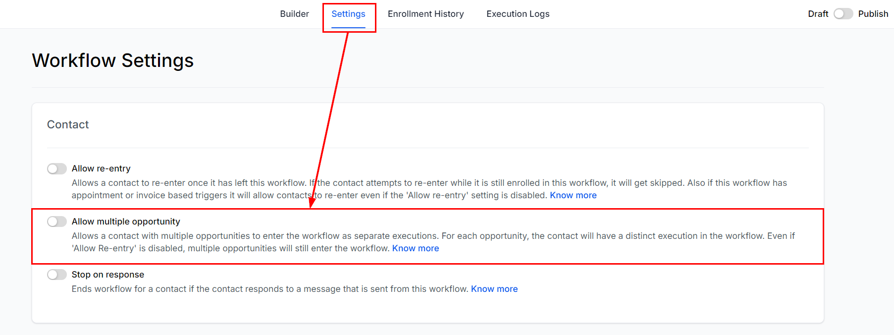How to Allow Multiple Opportunities in Workflows – figure 2