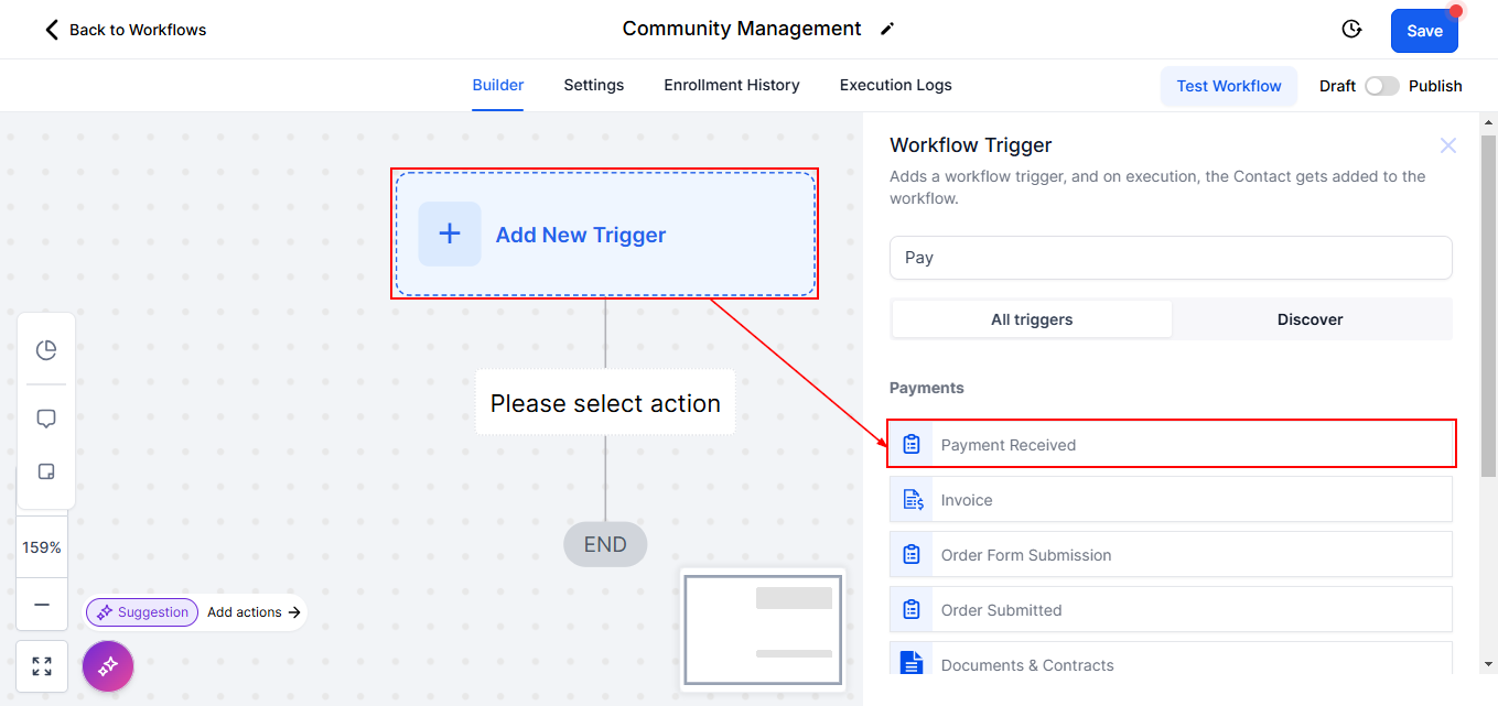How to Automate Community Management with Workflow Trigger and Actions – figure 2
