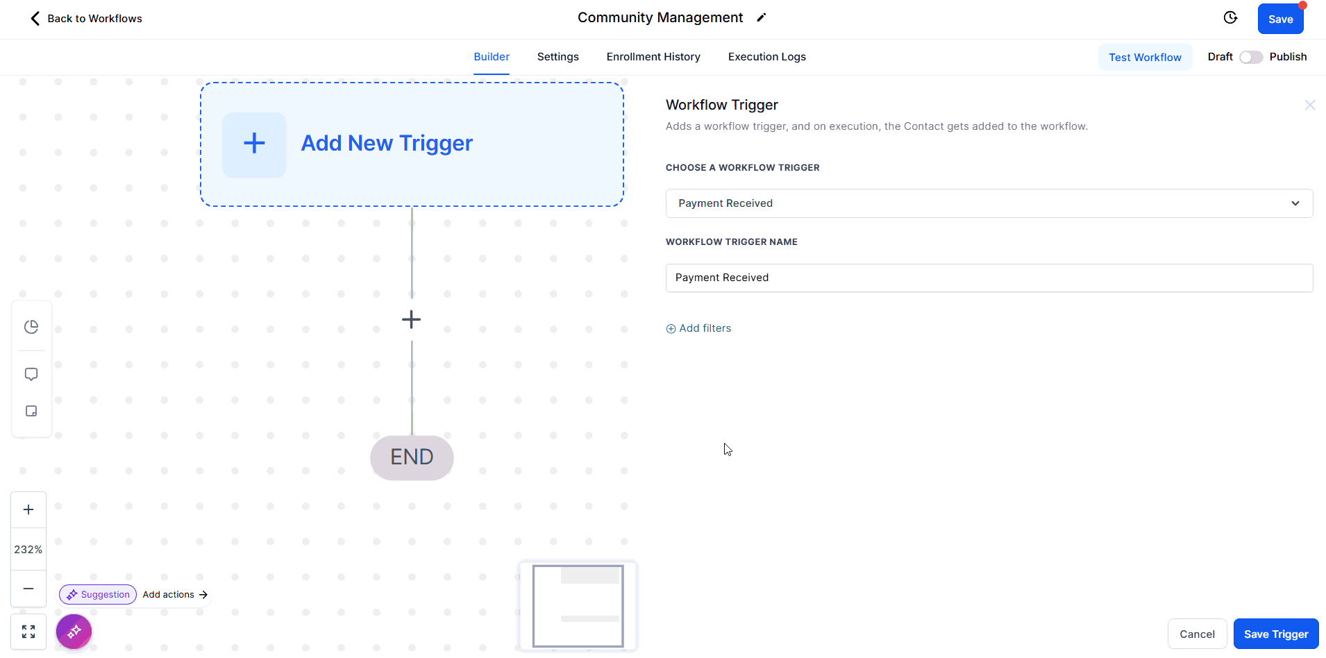 How to Automate Community Management with Workflow Trigger and Actions – figure 4