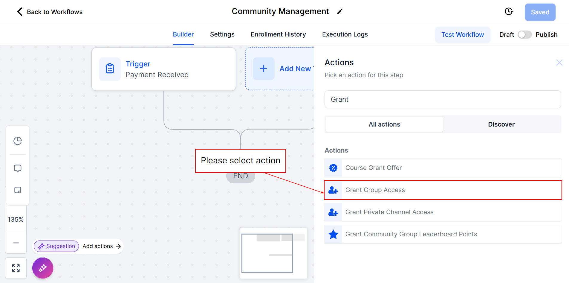 How to Automate Community Management with Workflow Trigger and Actions – figure 5