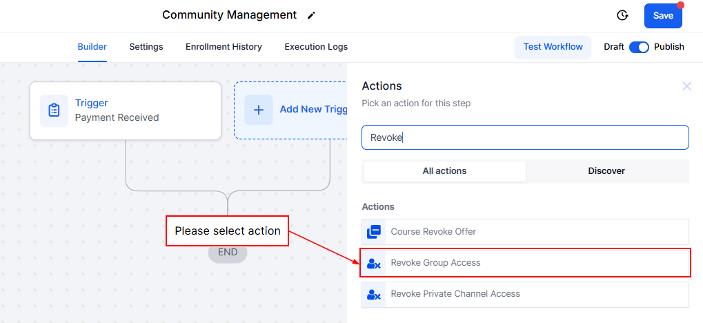 How to Automate Community Management with Workflow Trigger and Actions – figure 9