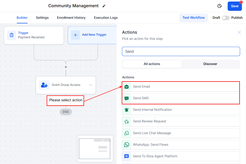 How to Automate Community Management with Workflow Trigger and Actions – figure 12