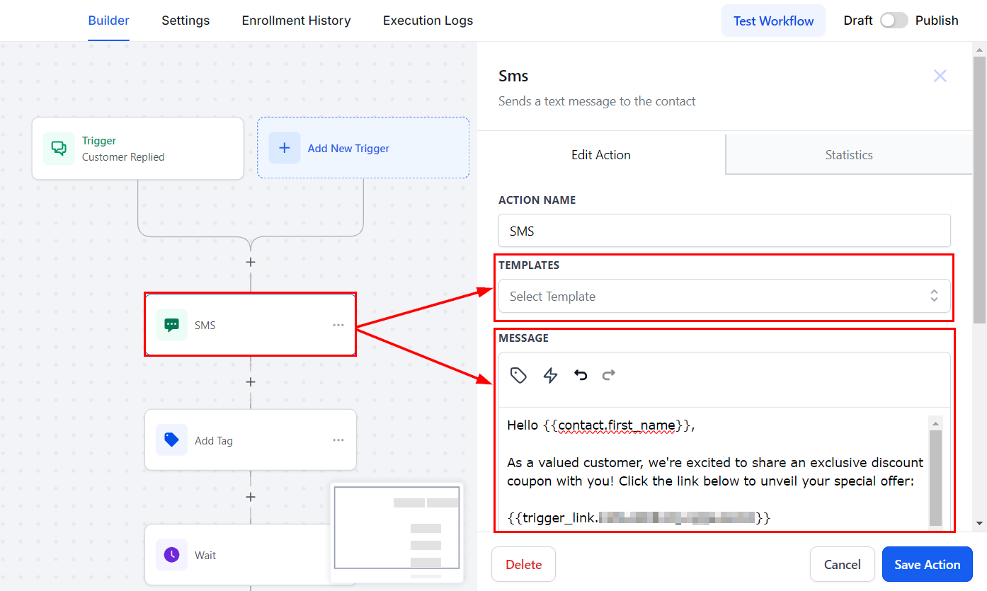 How to Create an SMS Campaign – figure 9