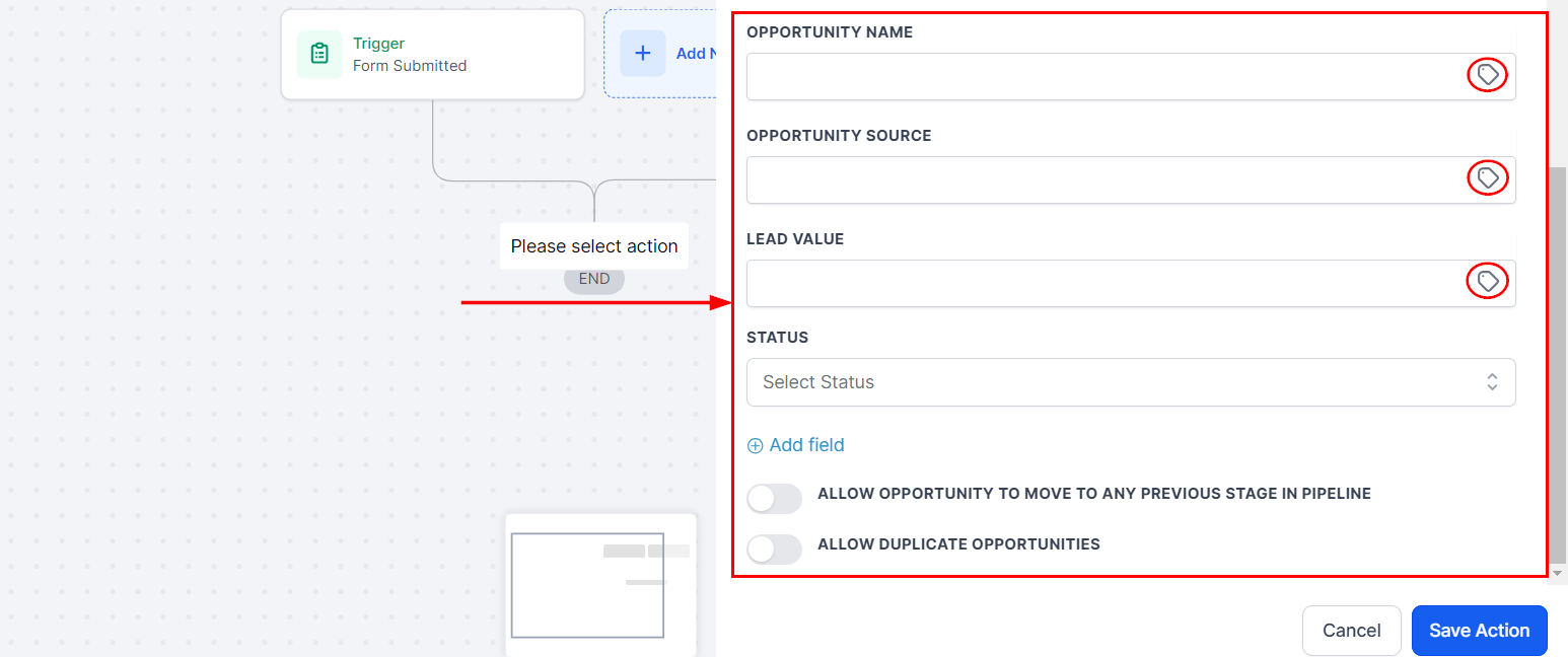 How to Display Form Submission Data in an Opportunity Card – figure 6
