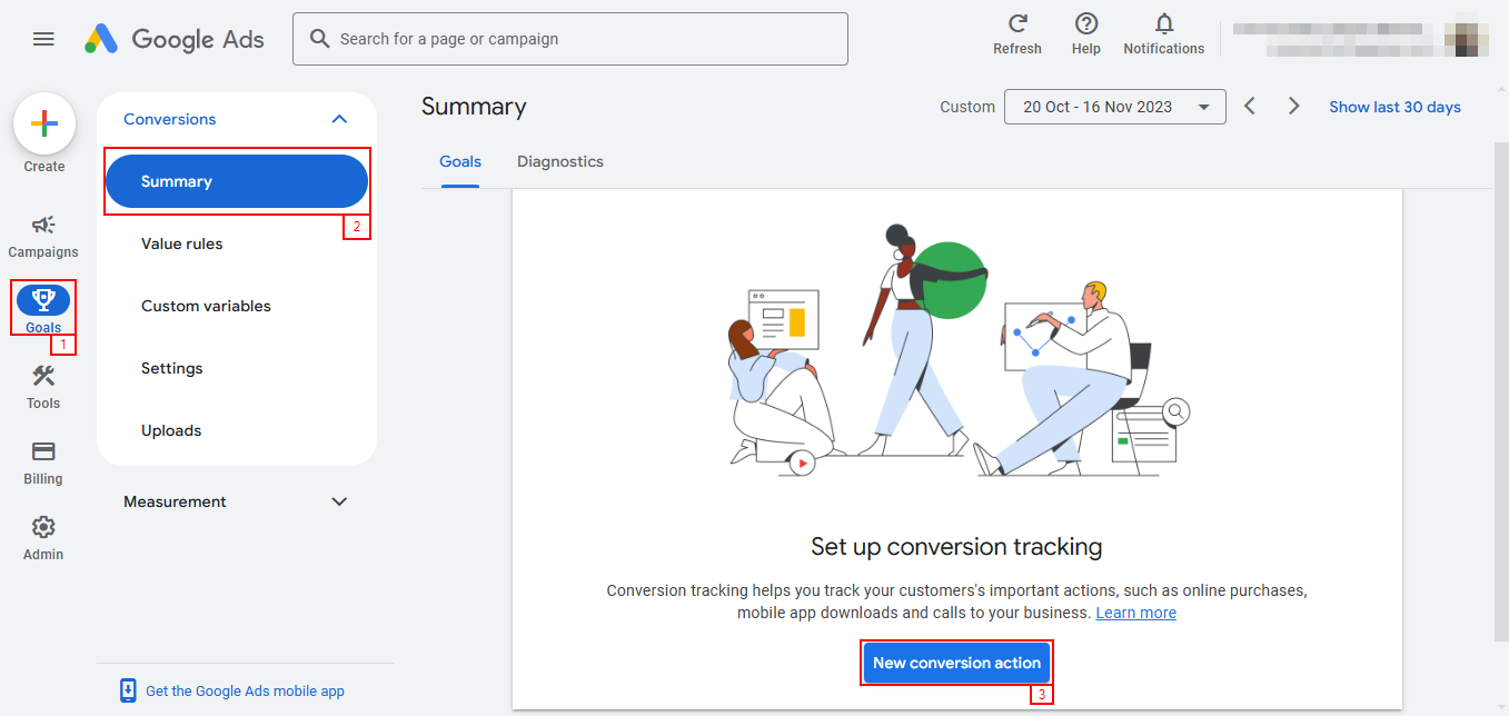 How to get a Conversion List for Google Ads in Workflows – figure 2
