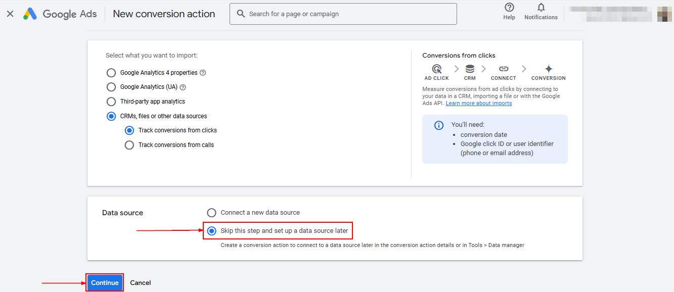 How to get a Conversion List for Google Ads in Workflows – figure 5