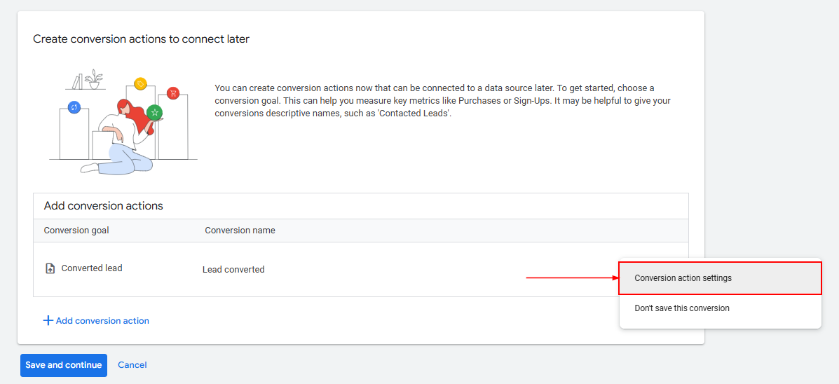 How to get a Conversion List for Google Ads in Workflows – figure 8