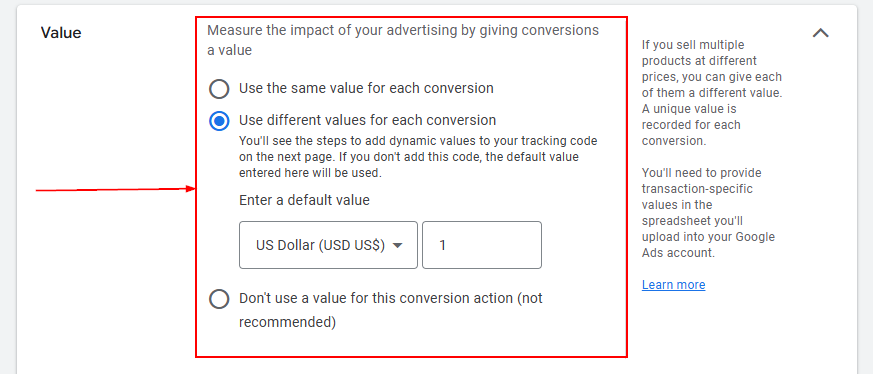How to get a Conversion List for Google Ads in Workflows – figure 9