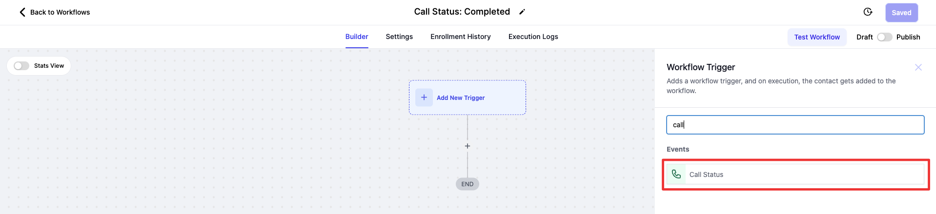 How to Mark Calls as Completed – figure 5