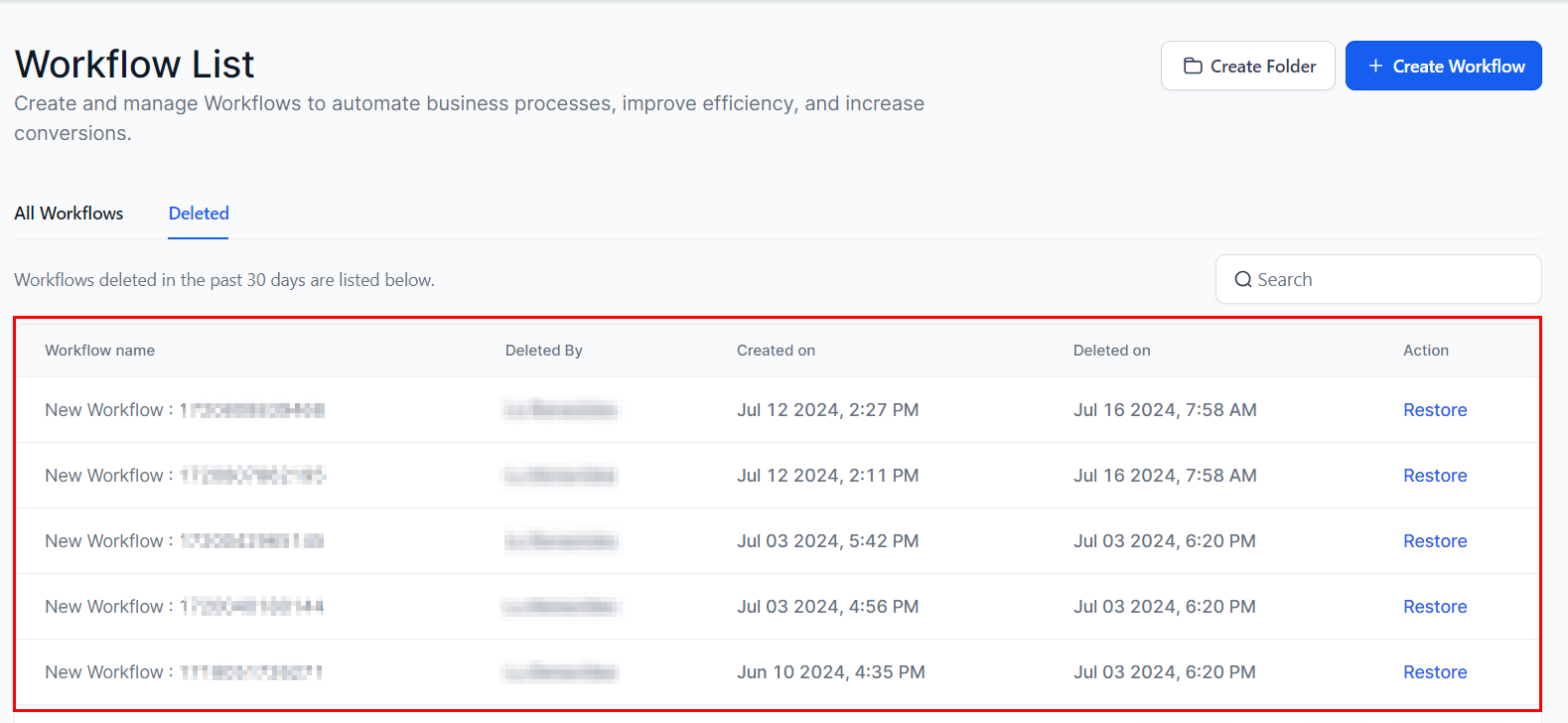 How to Restore Deleted Workflows – figure 3