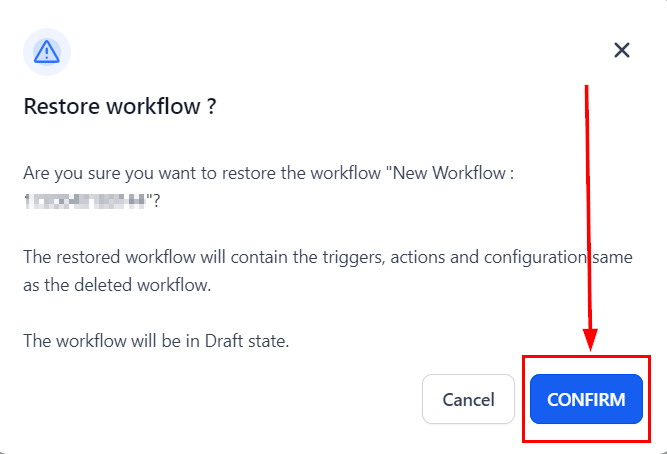 How to Restore Deleted Workflows – figure 6