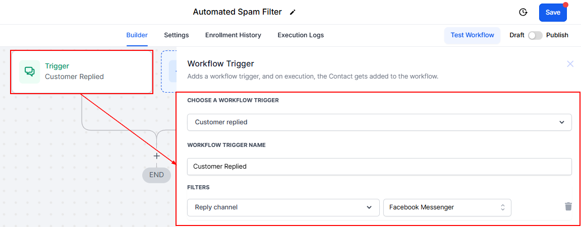 How to Set Up an Automated Spam Filter for Facebook Messenger – figure 4