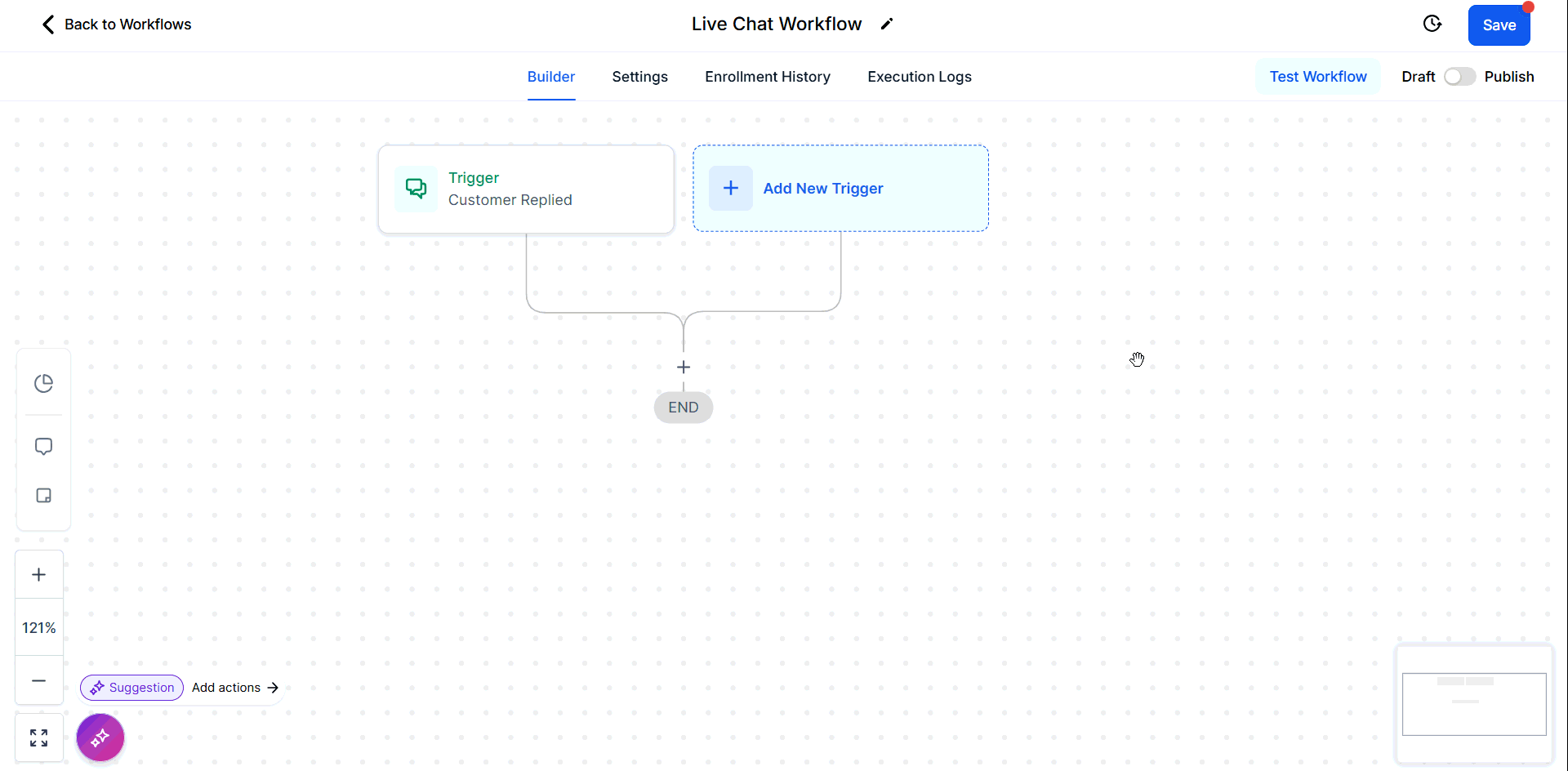 How to Set Up an Automation for Live Chat – figure 4