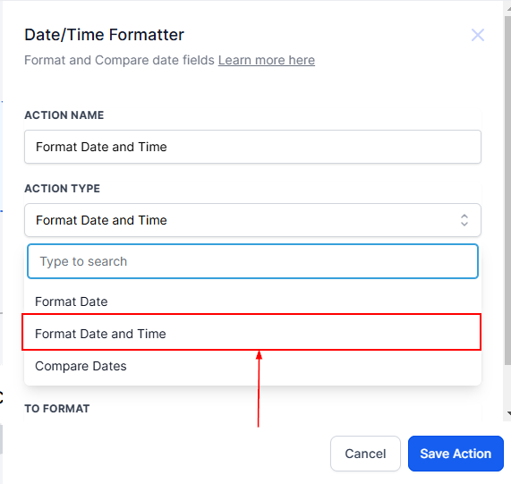 How to use the DateTime Formatter Premium Workflow Action – figure 3