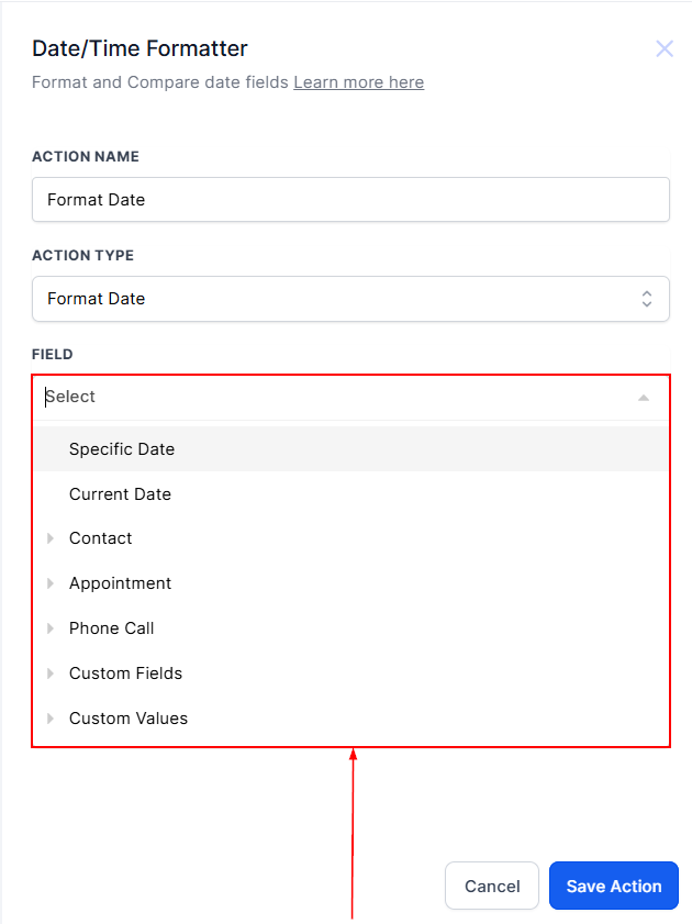 How to use the DateTime Formatter Premium Workflow Action – figure 6
